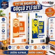 Akm Kitap Benim Hocam Tyt Coğrafya ve Tarih Soru Bankası Seti 2 Kitap