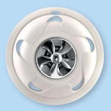 Moontime Alaçatı Peugeot J9 Fırfırlı Plastik 16 Inç Jant Kapağı 4 Adet 5 Bijon