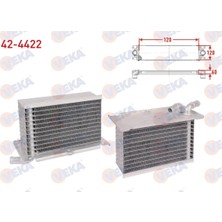 Moontime Alaçatı Turbo Radyatoru (Intercooler) volkswagen Golf Vı  1.2 ,1.4 Tsı  2007-2016 / Polo 1.2 Tsı 2009-2022 /