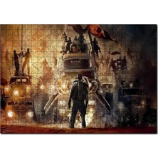 Moontime Alaçatı Mad Max Fury Road Kompozisyon 255 Parça Puzzle Yapboz Mdf (Ahşap)