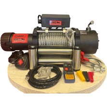 Mxo Çelik Halatlı 25000LB Vinç 12V Tambur ( 28 mt Halat )
