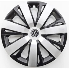 Moontime Alaçatı 16'' Inç Volkswagen Jant Kapağı 4 Adet Çelik Jant Görünümlü Renkli - Kırılmaz Esnek