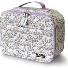 Aydogan's Haegs Çocuk Beslenme Çantası, Kız Çocukları Için Öğle Yemeği Kutusu - Termal Yalıtımlı Kız Çocuk Beslenme Çantası, Kreş ve Okul Için Küçük Öğrenci Öğle Yemeği Kutusu - Bunny