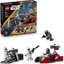 Colezium 75449 LEGO Star Wars Mandre Kuşatması Saş Paketi 116 Parça +6 Yaş