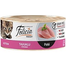 Aydogan's Yaş Kedi Sı, Tavuklu, Kıyılmış, Yavru Kedi, Tahılsız, 85 G