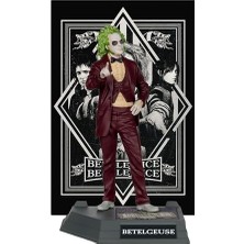 Aydogan's Toys Beetlejuice Limited Edition Koleksiyon Figürü | Film Maniacs Beetlejuice 2024 6 Inç Statik Figür Poz Verdi - Beetlejuice