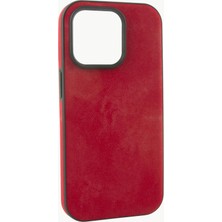 Moontime Alaçatı iPhone 15 Pro Nubuk Lüx Velvet Silikon Kılıf