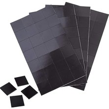 Aydogan's 3m Yapışkanlı Etiket Magnet Tabaka Mıknatıs 30 Parça - 3x3 cm Magnet