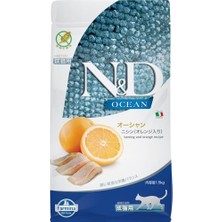Aydogan's Ocean Kuru Kedi Sı, Ringa Balığı ve Portakallı, Yetişkin, 1.5 kg