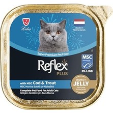 Aydogan's Plus Chunks In Jelly With Cod&trout Yetişkin Kedi Sı 85 gr