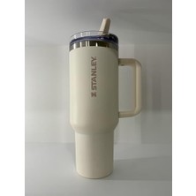 Aydogan's Stanley Quencher Pipetli Termos Bardak 1.18 Lt Krem