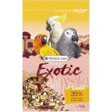 Aydogan's Versele Laga Prestige Exotic Fruit Papağan Yemi 750 G Meyveli Karışık Kuş Yemi