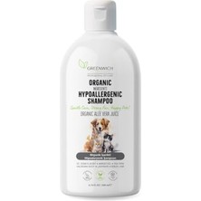 Aydogan's Greenwich Hassas Bakım Kedi ve Köpek Şampuanı 200 ml –%99,74 Organik Içerikli Vegan Şampuan | Hassas Ciltler Için Nazik Temizlik ve Günlük Bakım Desteği | Doğal Içeriklerle Desteklenmiş Formül