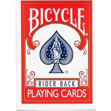 Aydogan's 807 Klasik Kutu Rider Back Standard Endeks, 1 Deste, Mavi Veya Kırmızı