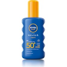 Aydogan's Nıvea Sun SPF50+YÜKSEK Güneş Koruyucu 200 Ml,suya Dayanıklı,nemlendirici,c Vitamini,hyalüron