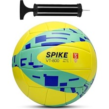 Aydogan's Telvesse VT800 Spike Voleybol Topu Pompalı Yumuşak Doku Se- Iç-Dış Mekan Soft Touch 300 G No:5