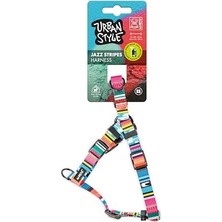 Aydogan's Urban Style Jazz Stripes Göğüs Tasması Xs