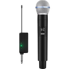 Aydogan's Kablosuz Karaoke Mikrofonu 6.35MM Amfi Hoparlör Için 600 Hz Ila 800 Khz Çok Amaçlı Tak ve Çalıştır Kablosuz Mikrofon Dış Mekan Için WN05 (TEKLI-WN05)