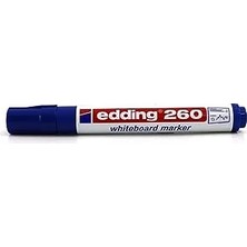 Aydogan's Edding 260 Whiteboard Marker, Mavi, 10'lu Set