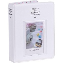 Aydogan's Instax Moment Polakart Fotoğraf Albümü - 65 Kapasite - 6x9 Ebat (Beyaz)