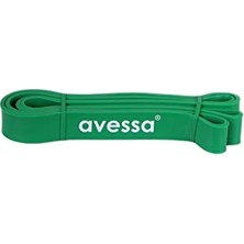 Aydogan's Avessa Latex Güç Bandi 32 mm Sert (208CM x 3,5 x 32MM) Yeşil