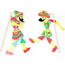 Aydogan's Takaloğlu Hacivat ve Karagöz Oyun Seti Cek-Hacko