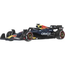 Aydogan's Hot Wheelsf1 Oracle Rb Verstappen 1:64 Ölçekli, JKD83 | 1:64 Real Riders Lastikleri ile Döküm Koleksiyoncu Model Yarış Arabası, Metal Gövde ve Şasi, JKD83