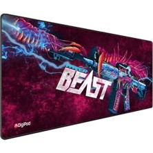 Aydogan's Digipod Gaming Mouse Pad Oyuncu Mousepad 90X40 Xxl Büyük Oyuncu Mousepad Kaymaz Taban 4mm Sped Kumaş