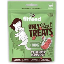 Aydogan's Fitfeed Freeze-Dried Çiğ Hindi Göğüs Kedi Ödül Sı 40G