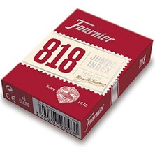 Aydogan's Poker Oyun Kartları Nº 818, Jumbo Endeks, Kırmızı Veya Mavi