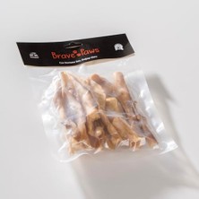 Aydogan's Lamb Headskin Stick - Kuzu Kelle Derisi 100 gr Köpek Ödül SI%100 Kuzu
