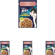 Aydogan's Sensation Somon & Karidesli Kedi Yaş  85 gr (4 Paketi)