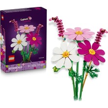 Aydogan's LEGO Botanicals Kozmos Çiçekleri 11514 | 9 Yaş ve Üzeri Çocuklar Için Pembe ve Mor Çiçekler Içeren Oyuncak Yapım Seti, Doğum Günü Hediyesi Fikri (171 Parça)