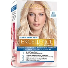 Aydogan's L'oreal Paris Excellence Creme Saç Boyası - 01 Ultra Açık Doğal Sarı