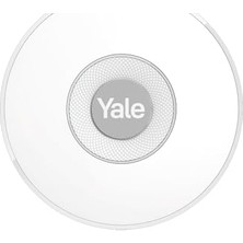 Aydogan's Yale - Iç Mekan Sireni - AL-IS-1A-V1, Yale Akıllı Alarm Aksesuarı, 85DB'E Kadar Ayarlanabilir Ses Seviyesi, Entegre Led, Eş Zamanlı Uyarı, Yale Horizon Teknolojisi, 1 Km Menzil, Kolay Montaj