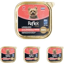 Aydogan's Plus Pate Karidesli ve Somonlu Mini Küçük Irk Köpek Sı 85 gr (4 Paketi)