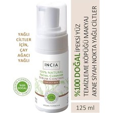 Aydogan's %100 Doğal Ipeksi Yüz Temizleme Köpüğü Makyaj Akne Siyah Nokta Sivilce Yağlı Ciltler Vegan 125 ml