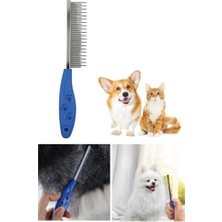 Aydogan's Ergonomik Kedi ve Köpek Tüy Açma Tarağı, Köpek Kıtık Açıcı Bakım Tarağı, Metal Tarama Fırçası, Tüy Dökme Önleyici