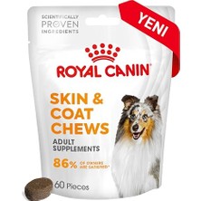 Aydogan's Skin&coat Chews Yetişkin Köpekler Için Deri ve Tüy Sağlığını Destekleyen Tamamlayıcı Ödül Sı 240G