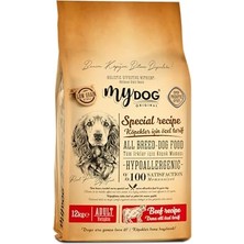 Aydogan's Original Az Tahıllı Dana Etli Yüksek Enerji Yetişkin Tüm Irk Köpek Sı 12KG