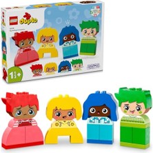Aydogan's LEGO Duplo Ilk Büyük Duygularım 10415-1 Buçuk Yaş ve Üzeri Çocuklar Için Kişiselleştirilebilir Eğitici Oyuncak Yapım Seti, Doğum Günü Hediyesi Fikri (23 Parça)
