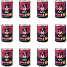 Aydogan's Plus Sos Içinde Et Parçacıklı Kuzu Etli ve Tatlı Patatesli Yetişkin Köpek Konservesi 400 gr (12 Adet)