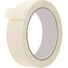 Aydogan's Maskeleme Bandı Beyaz Kağıt Bant 24 mm x 35 Metre