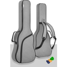 Aydogan's Midex Cs-39 Case Klasik Gitar Soft Case Gigbag Kalın Çanta Kılıf (Pena Hediyeli)