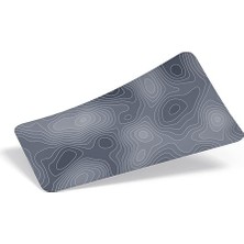 Aydogan's Minesk 90X40 cm Xxl Gaming Mouse Pad [high Density Hybrid Kumaş] [kaymaz Taban] [yüksek Çözünürlüklü Baskı] Fare Altlığı Oyuncu Mousepad (Gri Izohips)
