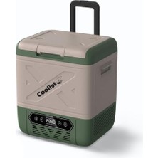 Aydogan's Coolist CLK18W 12/24VOLT/ 220VOLT 18 Litre Kompresörlü Tekerlekli Outdoor Oto Buzdolabı