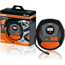 Aydogan's Osram Dijital Lastik Şişirme Pompası Tyreinflate OTI400,12V Dc, LED Işıklı, 2 Yıl Garantili