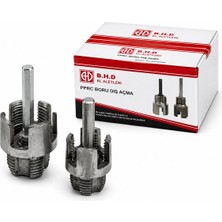 Shopwave 2pcs Pprc Boru Diş Açma Matkap Uç Aparat (5047)