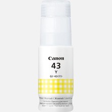 Aydogan's Canon GI-43Y Yellow Sarı Şişe Mürekkep G540-G640