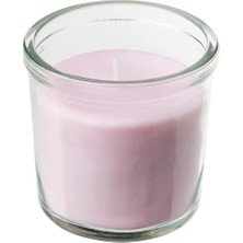 Aydogan's Lugnare Cam Içinde Kokulu Mum, (Yasemin/pembe), Çap: 7,5 cm